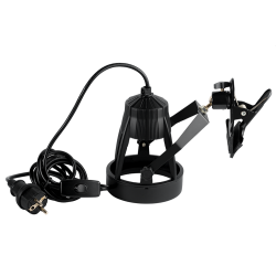 VERTICANA® Clip Holder | CZARNY | Oprawa na klips z kablem 2m i włącznikiem VERTICANA® Clip Holder | CZARNY | Oprawa na klips z kablem 2m i włącznikiem