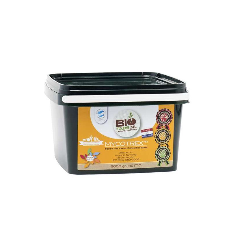 BIOTABS MyCotrex 2kg - mikoryza, mieszanka 9 gatunków zarodników grzybów BIOTABS MyCotrex 2kg - mikoryza, mieszanka 9 gatunków zarodników grzybów