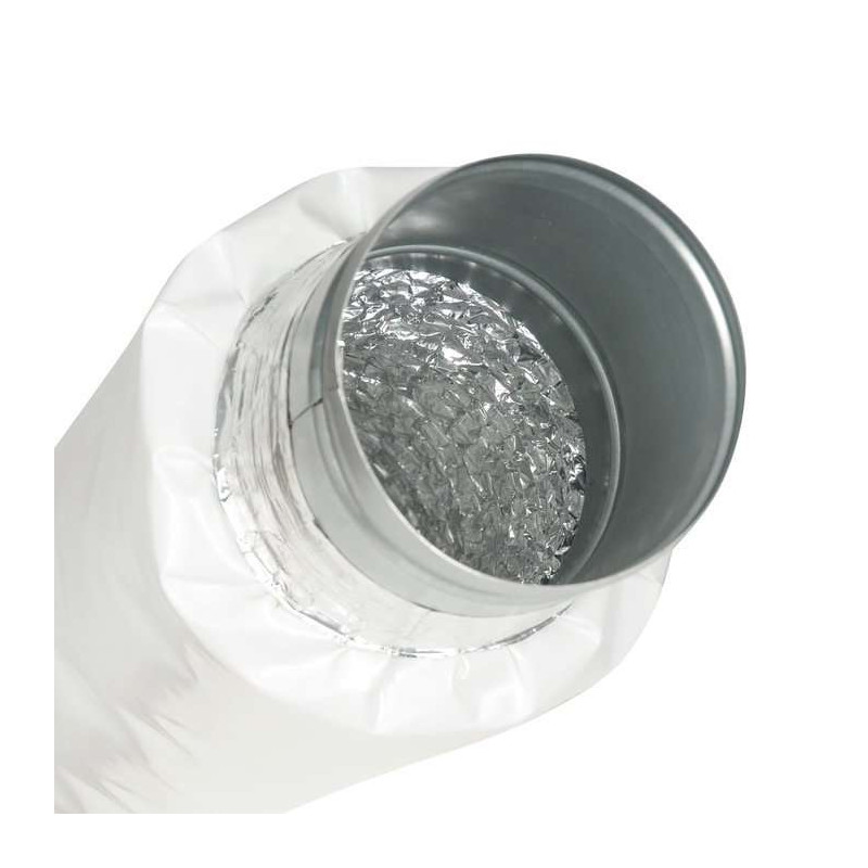 Tłumik akustyczny elastyczny miękki Black Orchid fi: 125mm długość: 90cm