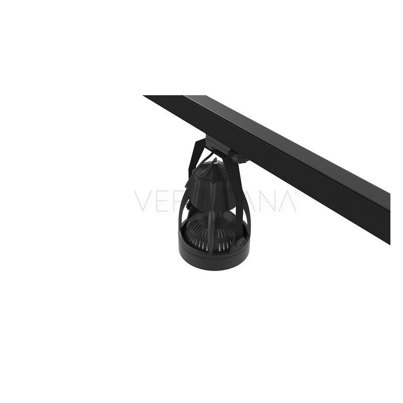 VERTICANA® Szyna | CZARNA | 1 metr