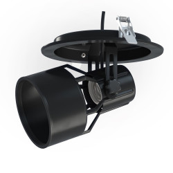VERTICANA® Ceiling Holder | CZARNY | Oprawa na żarówkę do sufitu podwieszanego