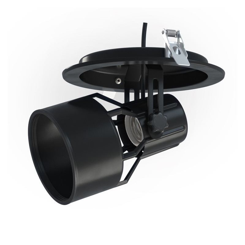 VERTICANA® Ceiling Holder | CZARNY | Oprawa na żarówkę do sufitu podwieszanego