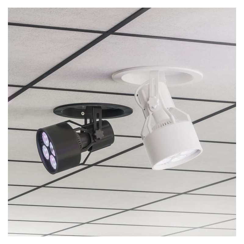 VERTICANA® Ceiling Holder | CZARNY | Oprawa na żarówkę do sufitu podwieszanego