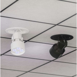 VERTICANA® Ceiling Holder | CZARNY | Oprawa na żarówkę do sufitu podwieszanego