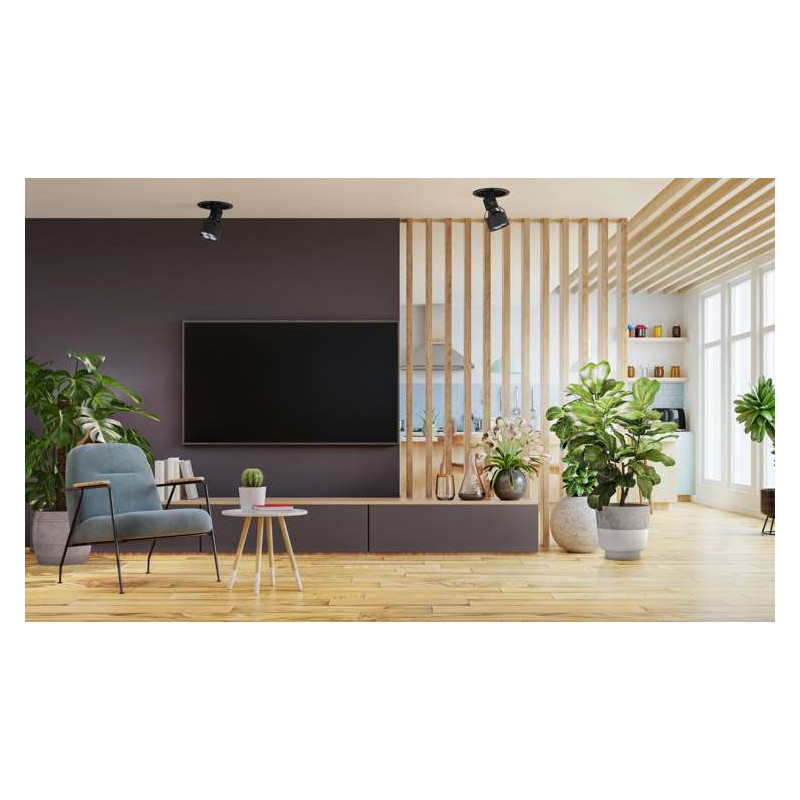VERTICANA® Ceiling Holder | CZARNY | Oprawa na żarówkę do sufitu podwieszanego
