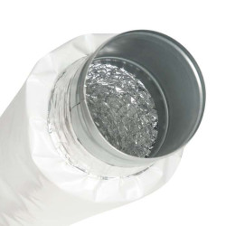 Tłumik akustyczny elastyczny miękki Black Orchid fi: 150mm długość: 60cm