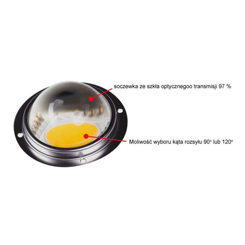 Soczewka COB do lampy Spectrolight 120° Soczewka COB do lampy Spectrolight 120°