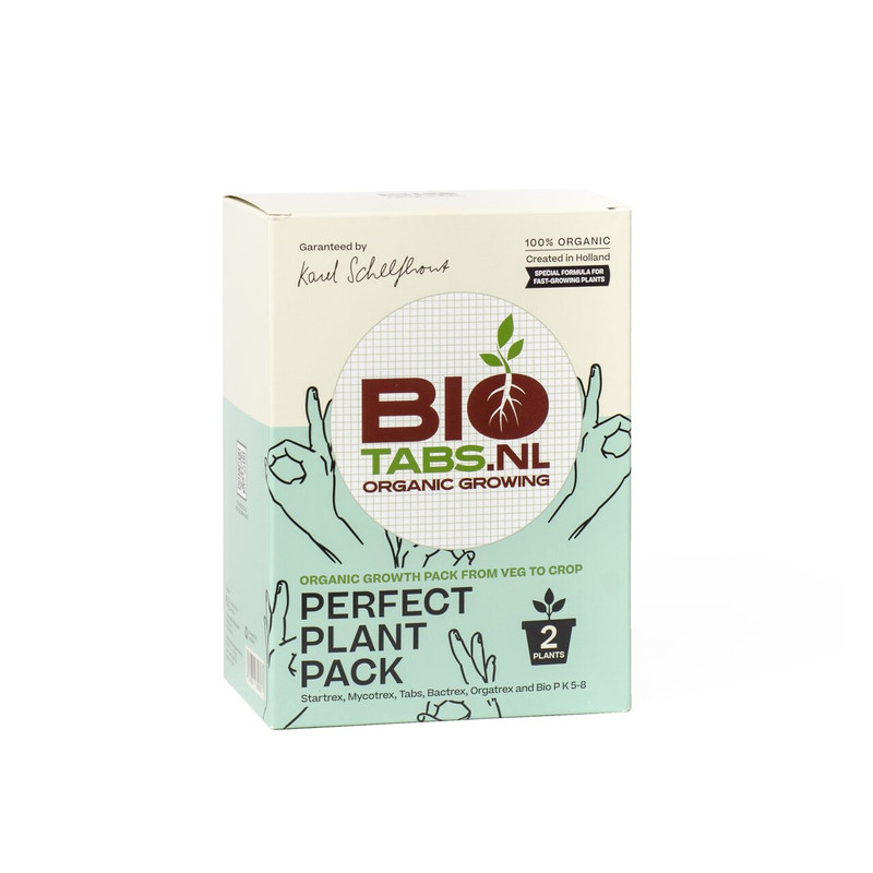 Biotabs Perfect Plant Pack - organiczny zestaw nawozów na 2 rośliny Biotabs Perfect Plant Pack - organiczny zestaw nawozów na 2 rośliny