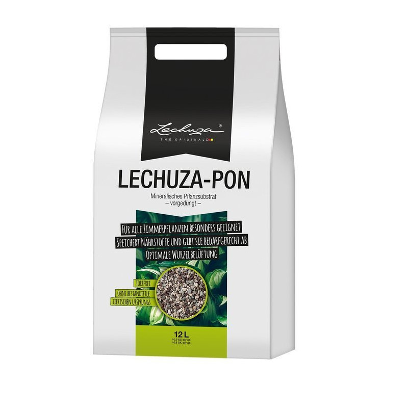 Lechuza-PON 12L - Substrat mineralny do roślin Lechuza-PON 12L - Substrat mineralny do roślin