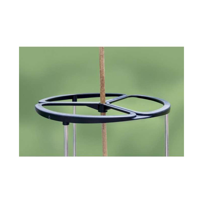 Samonawadniająca doniczka do warzyw roślin pnących antracyt