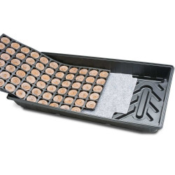 Jiffy PRO Comfort zestaw do wysiewu nasion ze zbiornikiem wody - propagator + wkład torfowy 72szt Jiffy PRO Comfort zestaw do wysiewu nasion ze zbiornikiem wody - propagator + wkład torfowy 72szt