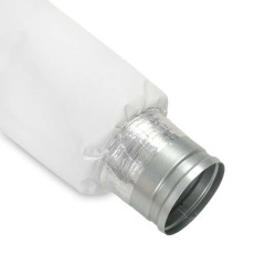 Tłumik akustyczny elastyczny miękki Black Orchid fi: 100mm długość: 60cm