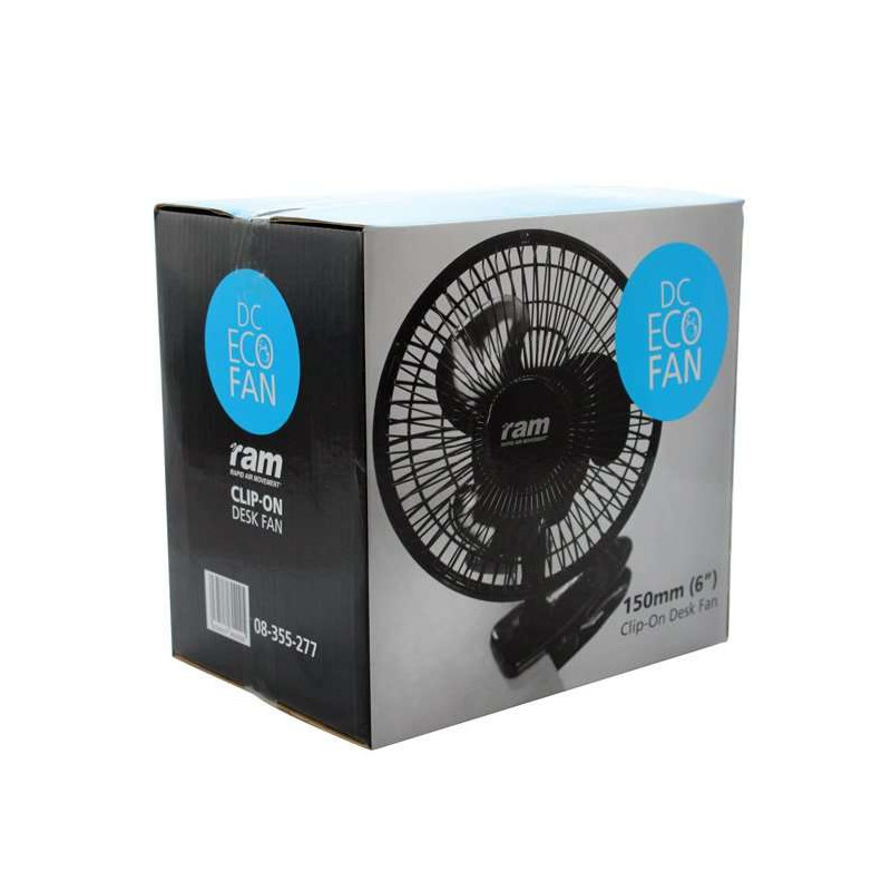Wentylator z klipsem RAM 150mm 15w