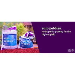 Plagron Euro Pebbles Keramzyt Granulat ceramiczny (8-16 mm) 45L Plagron Euro Pebbles Keramzyt Granulat ceramiczny (8-16 mm) 45L