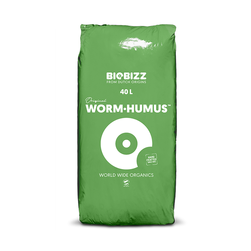 BioBizz dodatek do ziemi Worm-Humus 40L - nawóz z dżdżownic BioBizz dodatek do ziemi Worm-Humus 40L - nawóz z dżdżownic