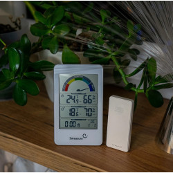 Stacja pogody 2measure - termometr, higrometr, RCC (mierzy wilgotność&temp na zew. czujniku)