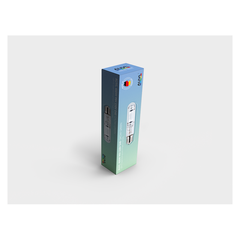 Żarówka AUVL 400W MH 230V E40 GROW GREEN - na wzrost *made in Germany*