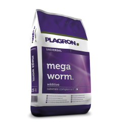 Plagron nawóz Mega Worm 25L - polepszacz gleby (humus koprolitowy)