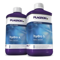 Plagron Hydro A+B 2x 1L - nawóz do uprawy hydroponicznej Plagron Hydro A+B 2x 1L - nawóz do uprawy hydroponicznej