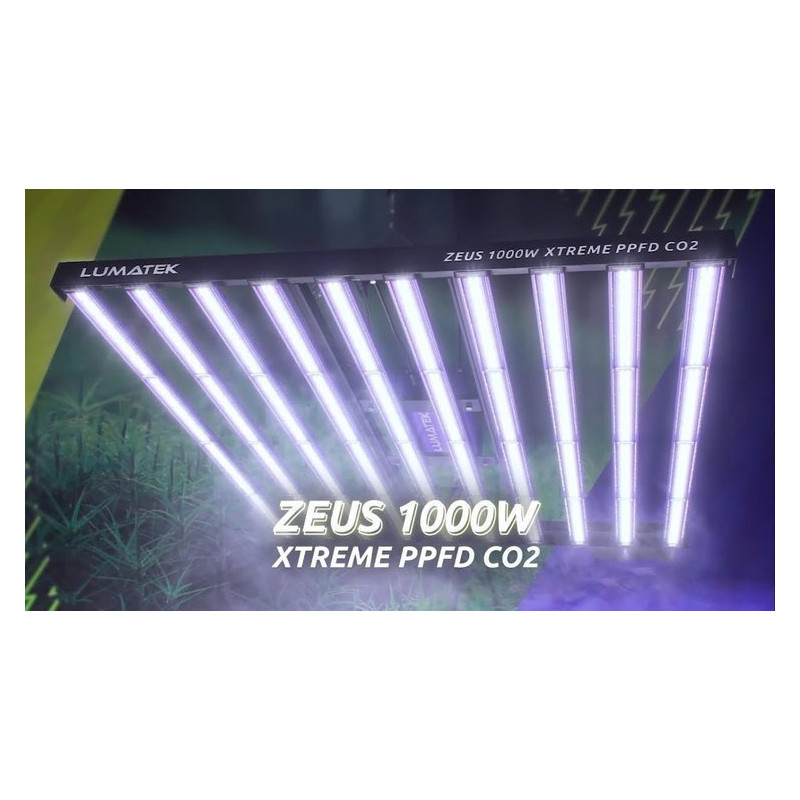 LUMATEK ZEUS LED 1000W Xtreme PPFD CO2 2.9 umol/J - NOWY MODEL