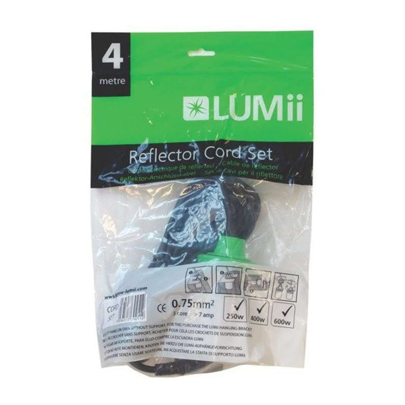 Lumii gniazdo / oprawa CFL HPS e40 z kablem 4m