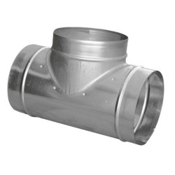 Trójnik do wentylacji z kołnierzem 200mm - do systemu wentylacyjnego