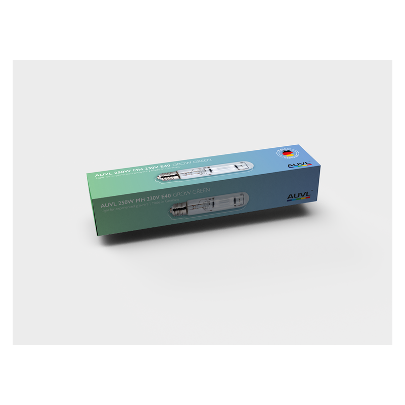 Żarówka AUVL 250W MH 230V E40 GROW GREEN - na wzrost *made in Germany*