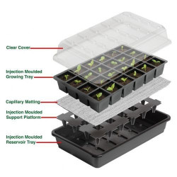 Samonawadniający propagator 37,5 x 23 x h16 cm Garland Samonawadniający propagator 37,5 x 23 x h16 cm Garland