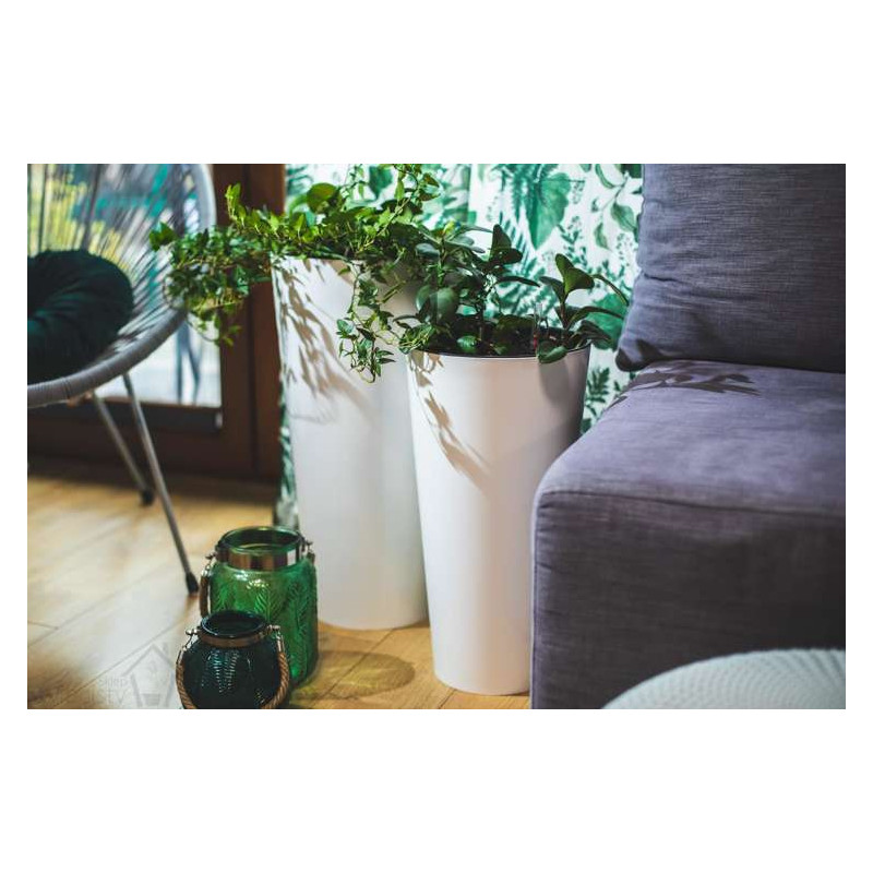 Doniczka ozdobna Tubus Slim Shine 47,6x25cm 15,6L