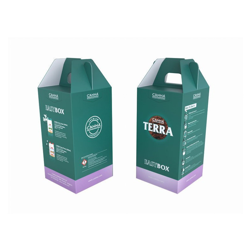 Canna Easy Box TERRA Mały starter nawozów mineralnych - Terra Vega & Terra Flores Canna Easy Box TERRA Mały starter nawozów mineralnych - Terra Vega & Terra Flores