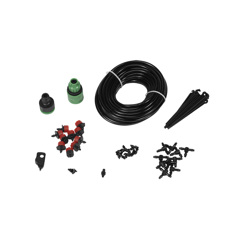 Zestaw nawadniania kropelkowego - 10 kroplowników + wąż 10m