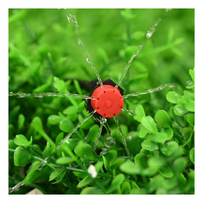 Zestaw nawadniania kropelkowego - 10 kroplowników + wąż 10m