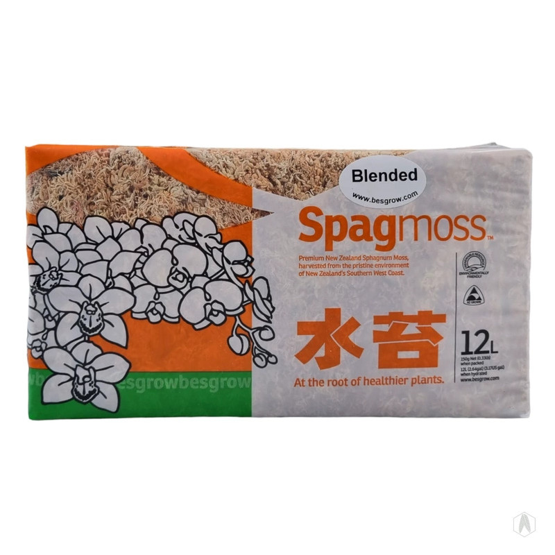 Besgrow Mech torfowiec Sphagnum Spagmoss 150G 12L Besgrow Mech torfowiec Sphagnum Spagmoss 150G 12L