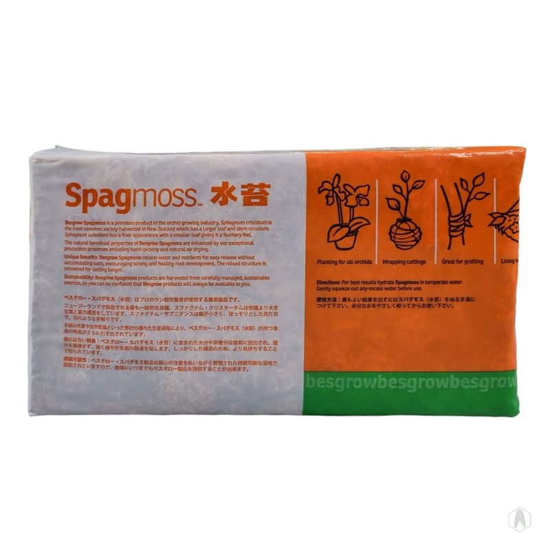 Besgrow Mech torfowiec Sphagnum Spagmoss 150G 12L Besgrow Mech torfowiec Sphagnum Spagmoss 150G 12L