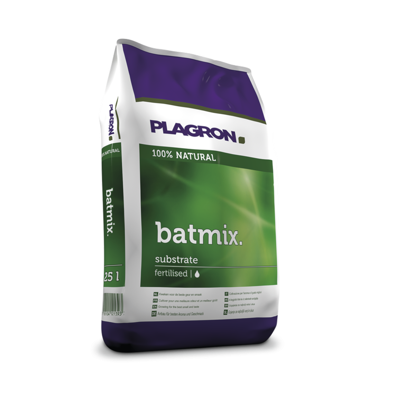 Plagron BATMIX 25L - ziemia / podłoże z nawozem Bat Guano Plagron BATMIX 25L - ziemia / podłoże z nawozem Bat Guano