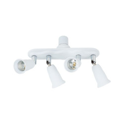 Splitter, rozgałęziacz do żarówek E27 4 gniazda z regulacją