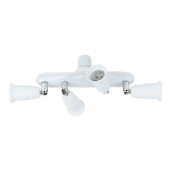 Splitter, rozgałęziacz do żarówek E27 4 gniazda z regulacją