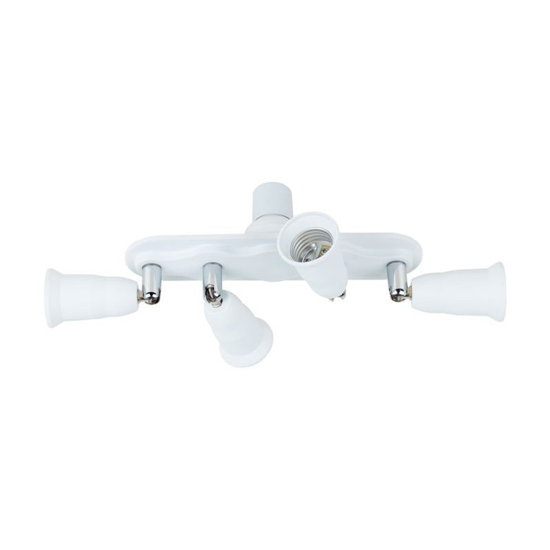 Splitter, rozgałęziacz do żarówek E27 4 gniazda z regulacją