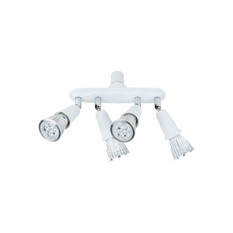 Splitter, rozgałęziacz do żarówek E27 4 gniazda z regulacją