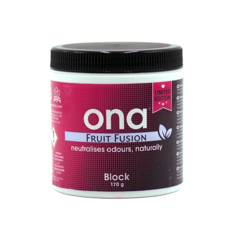 ONA Block Fruit Fusion 170g - blok neutralizujący zapach ONA Block Fruit Fusion 170g - blok neutralizujący zapach