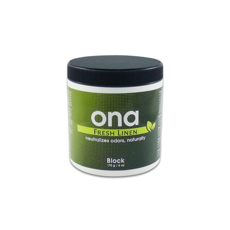 ONA Block Fresh Linen 170g - blok neutralizujący zapach o zapachu świeżego prania ONA Block Fresh Linen 170g - blok neutralizujący zapach o zapachu świeżego prania
