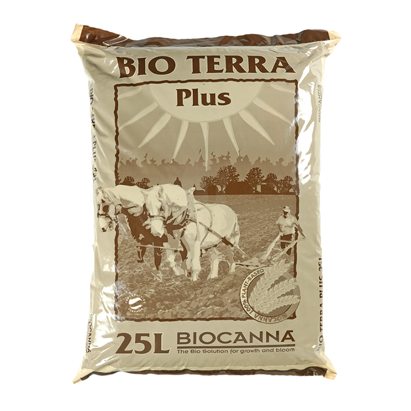 BioCanna Bio Terra PLUS ziemia kwiatowa 25L - mieszanka podłoża od Canna BioCanna Bio Terra PLUS ziemia kwiatowa 25L - mieszanka podłoża od Canna