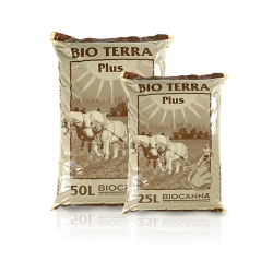 BioCanna Bio Terra PLUS ziemia kwiatowa 25L - mieszanka podłoża od Canna BioCanna Bio Terra PLUS ziemia kwiatowa 25L - mieszanka podłoża od Canna