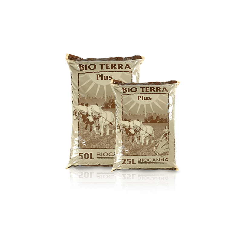 BioCanna Bio Terra PLUS ziemia kwiatowa 25L - mieszanka podłoża od Canna BioCanna Bio Terra PLUS ziemia kwiatowa 25L - mieszanka podłoża od Canna