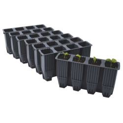 Garland Plastikowe wkłady do ukorzeniania - 28 komórek do ukorzeniania roślin 4x4x12cm