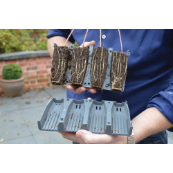 Garland Plastikowe wkłady do ukorzeniania - 28 komórek do ukorzeniania roślin 4x4x12cm