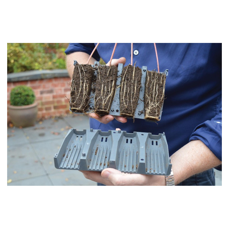 Garland Plastikowe wkłady do ukorzeniania - 28 komórek do ukorzeniania roślin 4x4x12cm