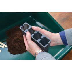 Garland Plastikowe wkłady do ukorzeniania - 28 komórek do ukorzeniania roślin 4x4x12cm