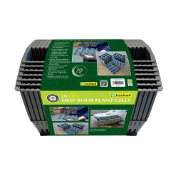 Garland Plastikowe wkłady do ukorzeniania - 28 komórek do ukorzeniania roślin 4x4x12cm