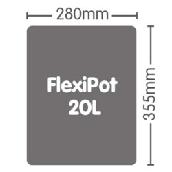 AutoPot Growbag FlexiPot / Doniczka materiałowa / 20L / 5gal 35,5x28cm AutoPot Growbag FlexiPot / Doniczka materiałowa / 20L / 5gal 35,5x28cm